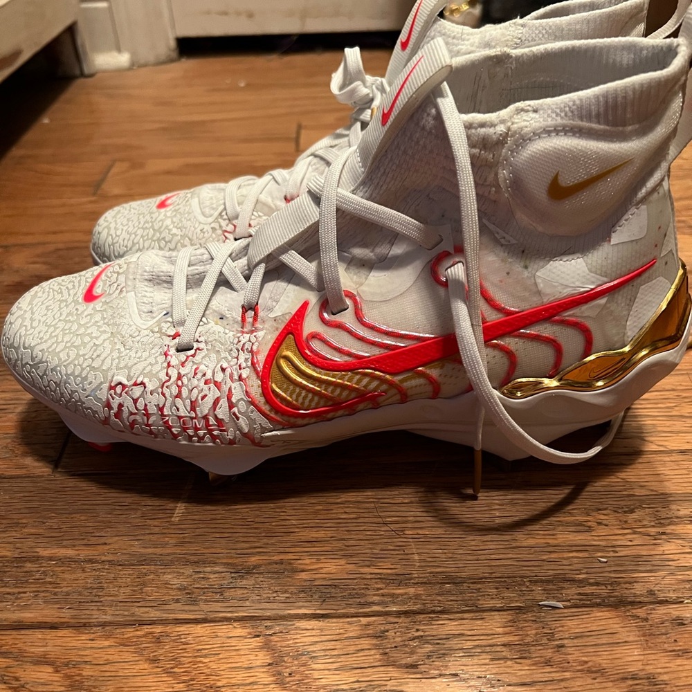 Nike Alpha Huarache NXT Metal Cleats NEVER WORN